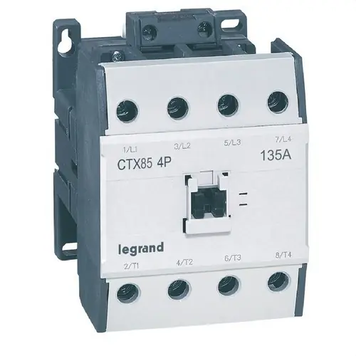 CONTACTOR CTX 4P 135A AC1 230V CORRIENTE ALTERNA Venta Final