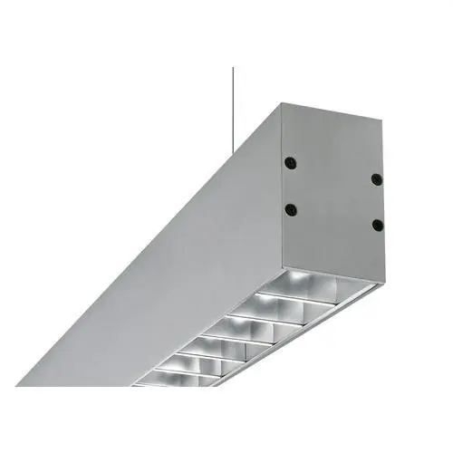 Entrega Rápida LUMINARIA SUSPENDIDA TRAZZO-MIXTO 104,5W 15400lm 3000K GRIS