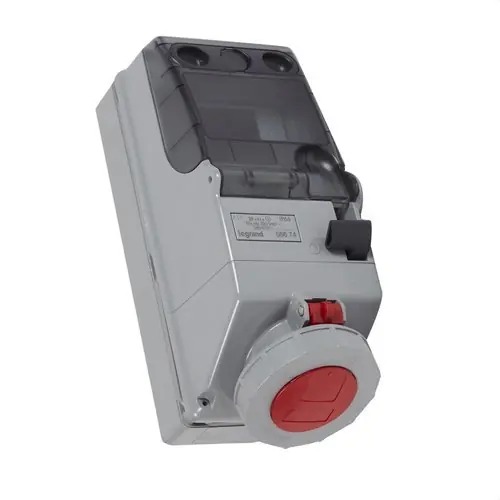 Más Vendido COMBINACIÓN TOMA ENCLAVAMIENTO 3P + N + TT 32A 400V IP66