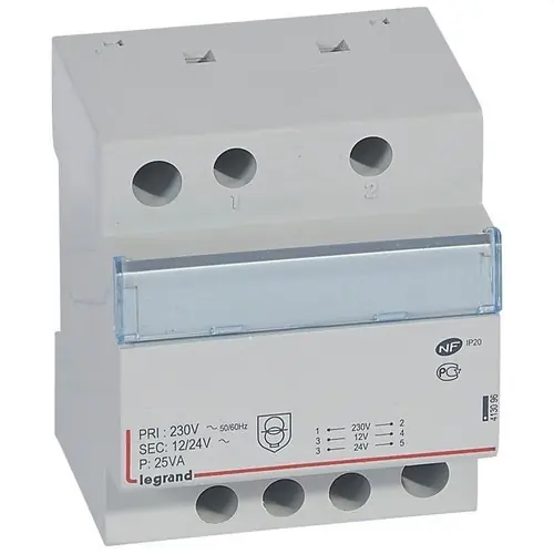 Precio De Fábrica TRANSFORMADOR SEGURIDAD 12/24 25VA