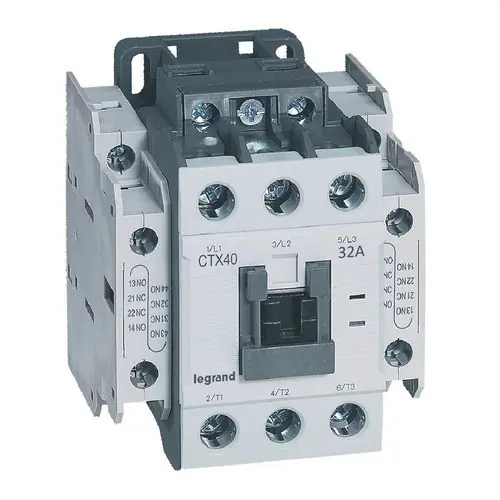 Novedad CONTACTOR CTX 3P 32A 2NO 2NC 230V CORRIENTE ALTERNA