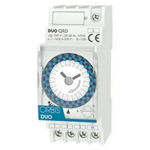 Rebajas INT.HOR.analógiCO2 MOD.DUO QRS 230V SEM.MBRA.3,5 Hs.RSVA.>150 Hs.PODER RUPT.: