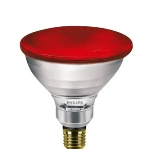 LÁMPARA IR 100W E27 230V PAR38 ROJO Descuento