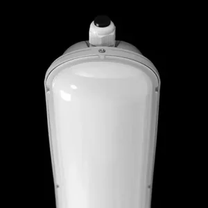PANTALLA ESTANCA NIX 1500mm 30W 4K DIFUSOR OPAL GRIS IP65 Certificado