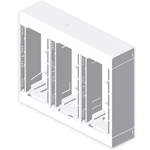 CAJA MODULAR BLANCO NIEVE 6 MÓDULOS U24X PVC Ordena Ya