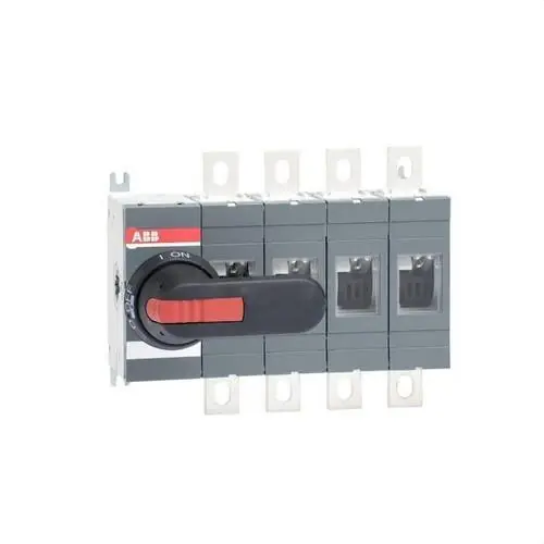 SECCIONADOR OT 400E04-P 4P PARA MANDO PLÁSTICO NEGRO Comprar En Línea