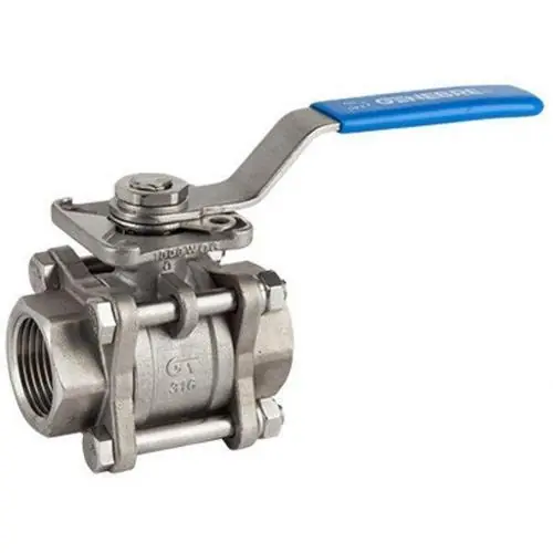 VÁLVULA ESFERA PASO TOTAL 2" GAS DIN259 3 PIEZAS INOXIDABLE Promoción Exclusiva