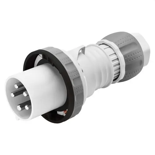 CLAVIJA MÓVIL RECTA HP 3P+T 125A 480-500V 50-60Hz 7h NEGRO IP66/67/68/69 Disponible Ahora