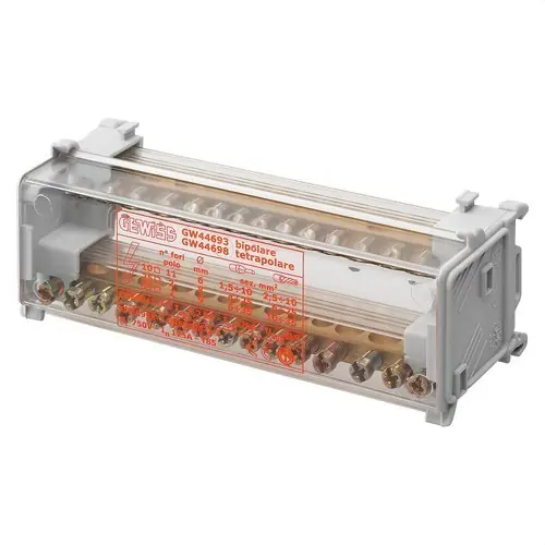 REGLETA REPARTIDORA 2P 750V 125A Precio Económico