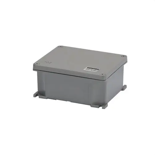 Económico CAJA DE DERIVACIÓN ALUMINIO INYECTADO 392x298x149mm GRIS METALIZADO IP66