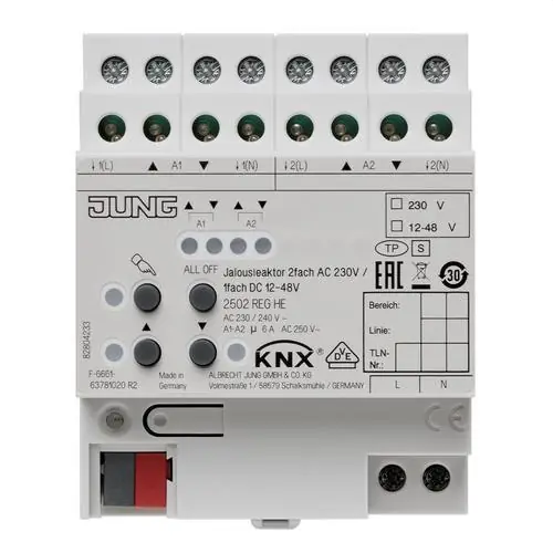 ACTUADOR PERSIANA KNX 2 CANALES Venta Final