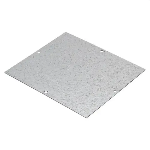PLACA DE FONDO DE ACERO GALVANIZADO PARA CAJAS 155x130mm Barato