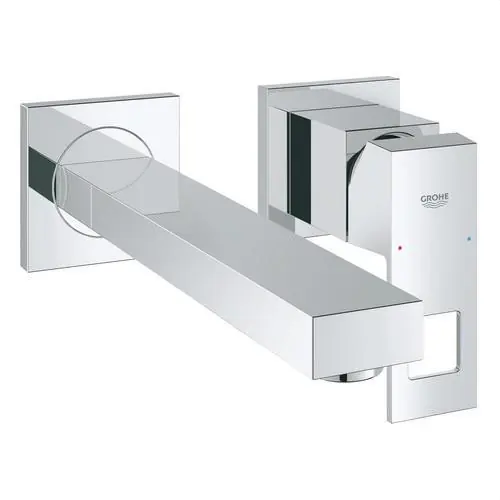 Última Versión MONOMANDO LAVABO MURAL 230mm EUROCUBE CROMO