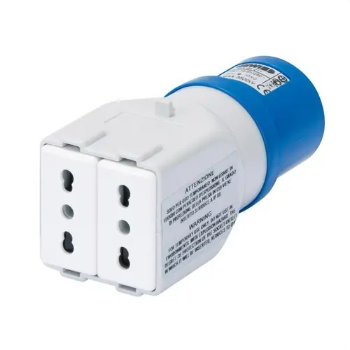 Favorito De Clientes ADPR.INDUSTRIAL/RESIDENCIAL 2 BAS.2P+T 10-16A BIV.(P17-11)CLAV.2P+T 16A 230V AC