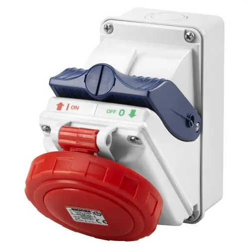 BASE INTERBLOCADA COMBIBLOC CON FONDO 3P+N+T 32A 400V 6h IP55 Gran Oferta