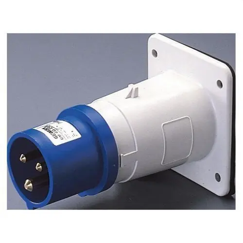 CLAVIJA FJA.EMP.CONEXIONADO TORN.2P+T 32A 200-250V 50-60Hz 6h AZ IP44 Promoción Exclusiva