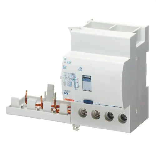 BLOQUE DIF.MDR.4P 25A 3,5 MOD.CTE.DIF.0,3A P/INT.MT CL.AC Compra Ahora