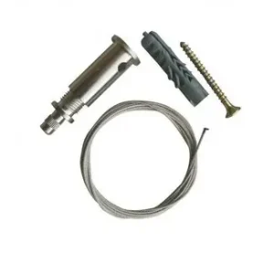 CABLE SUSPENSIÓN EDEC CS-G53-15 + SOPORTE CROMADO Novedad