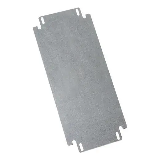 PLACA METÁLICA DE BORNAS 500x300 Garantía De Devolución De Dinero