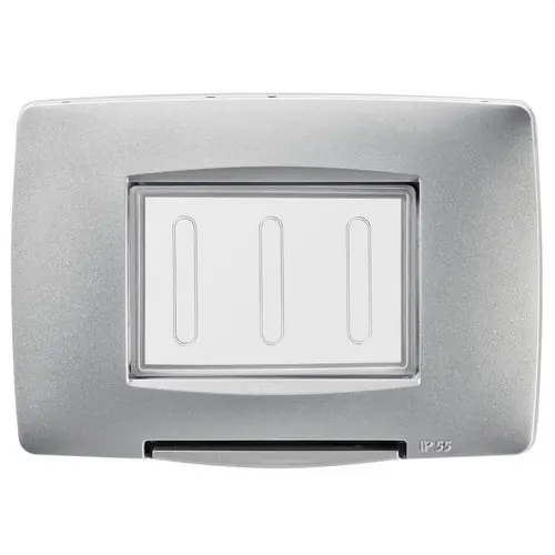 PLACA ESTANCA 4M IP55 TITANIO Precio Económico