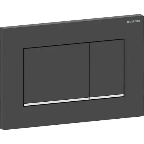 Compra Hoy PULSADOR Sigma30 PARA DOBLE DESCARGA NEGRO MATE LACADO