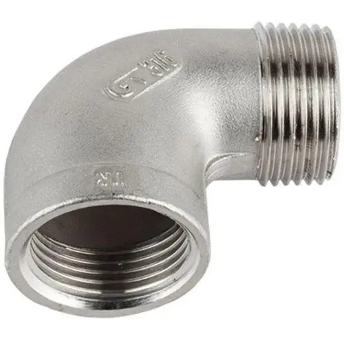 Más Vendido CODO 90º M-H 2.1/2" INOXIDABLE