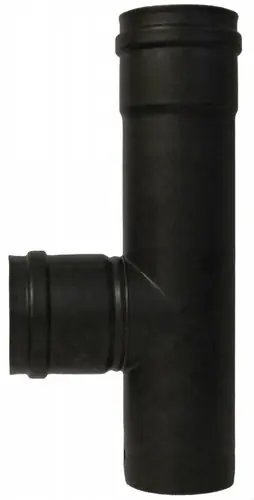 TE 90º M H ENTRADA H SW 316L DIÁMETRO 100 NEGRO Más Vendido