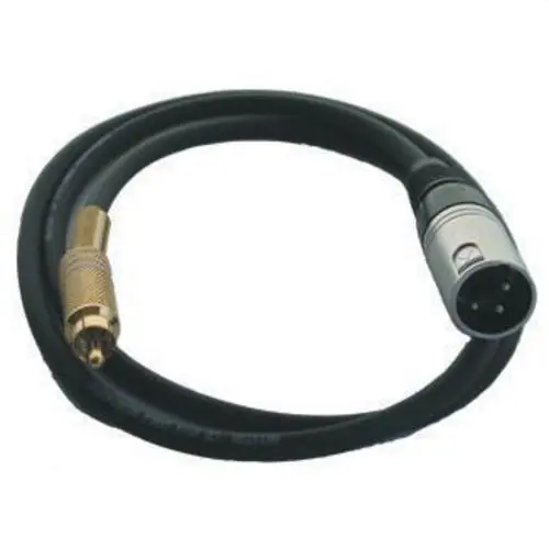 Imprescindible (Must-Have) CABLE INTERCONEXIÓN 1m RCA MACHO/XLR MACHO