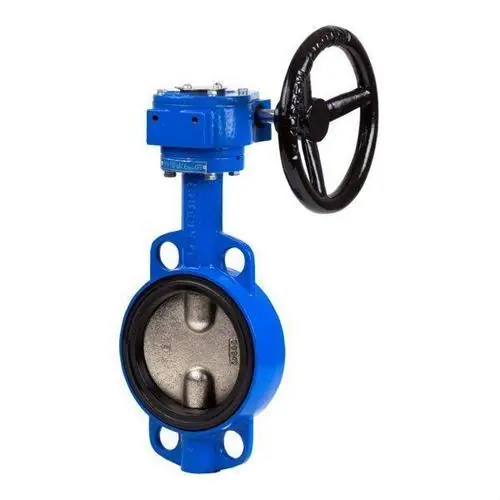 Gran Oferta VÁLVULA MARIPOSA WAFER 3" CON REDUCTOR MANUAL INOXIDABLE
