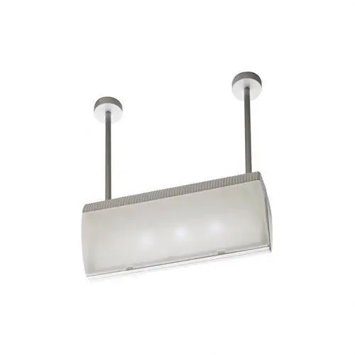 LUMINARIA EMERGENCIA DBL.VOLUTTA LED 60lm 1h PMT.327x145x117mm ANTR. Súper Precio