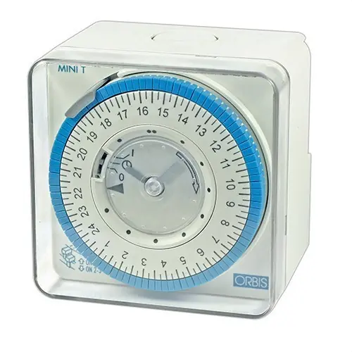 INTERRUPTOR HOR.ANALOG.MINI T-D 24V MONT.TRAS CUA.ESF.24 H 16(4)A,S/RSVA. Precio Bajo