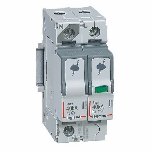 Bestseller LIMITADOR SOBRETENSIÓN T2 40kA 1P + N NEGRO