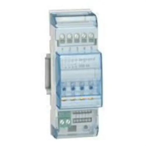 ACTUADOR 4 RELES ILUMINACIÓN/MOTOR 2DIN Certificado