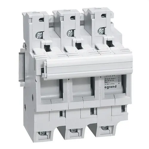 BASE FUSIBLE SECCIONABLE T1 FIJACIÓN TORNILLO RAIL 4'5 MÓDULO Favorito De Clientes