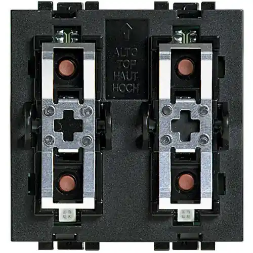 COMANDO LIVINGLIGHT KNX 4 CONTACTOS 2 MÓDULOS Súper Precio