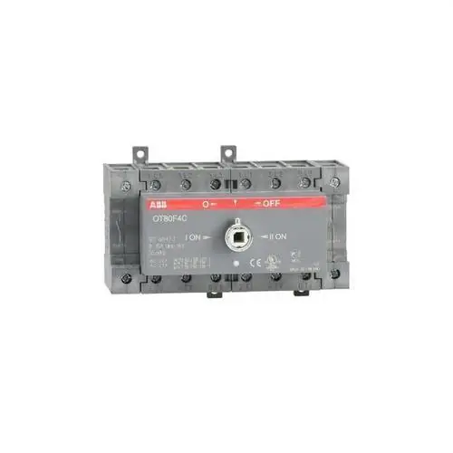 Oferta Especial INTERRUPTOR CONMUTADOR OT80F4C MONTAJE SOBRE PERFIL DIN
