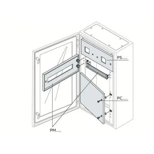 PANEL CIEGO 200x600 SR GRIS Certificado
