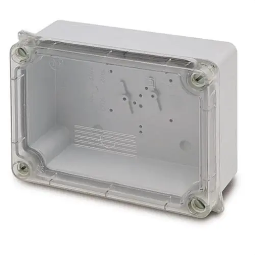 Oferta Flash CAJA ESTANCA RECTANGULAR 153x110 CON TAPA TRANSPARENTE