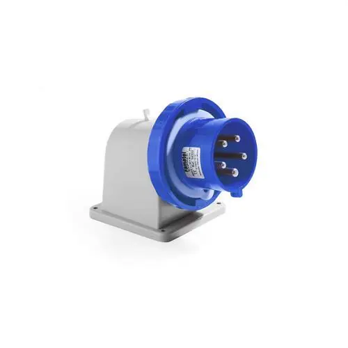 CLAVIJA 90° IP67 SERIE 10 32A 230V 3P+T 9 HORAS Marca Reconocida