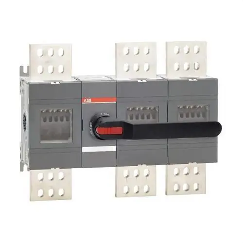 Gran Oferta INTERRUPTOR SECCIONADOR OT2000E12P CON MANDO FRONTAL CENTRADO