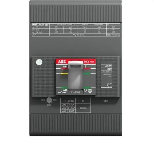 INTERRUPTOR AUTOMÁTICO XT3S250 TMD R125 IM1250 3P F-F Compra Ahora