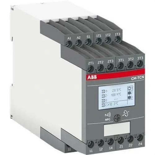 No Te Lo Pierdas RELÉ DE TEMPERATURA CON 3 SENSORES -200/-850°C 45mm PUSH-IN