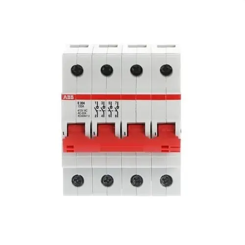 Ocasión Especial SECCIONADOR E200I TETRAPOLAR 100A 230V CA