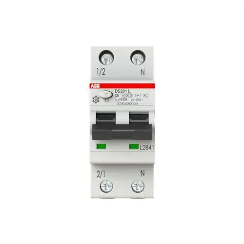 Promoción INTERRUPTOR CONMUTADOR DS200L 1P+N C 6A AC 6kA 30mA