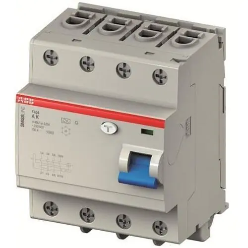 INTERRUPTOR DIFERENCIAL INDUSTRIAL SMISSLINE F404A-K40/0.03 AP-R Compra Hoy
