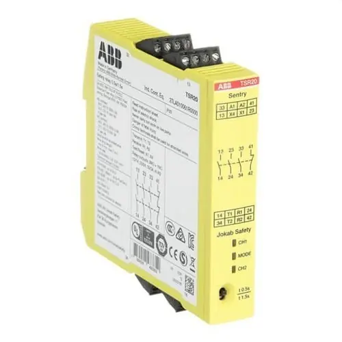 Marca Reconocida RELÉ DE SEGURIDAD SENTRY TSR20 24VDC
