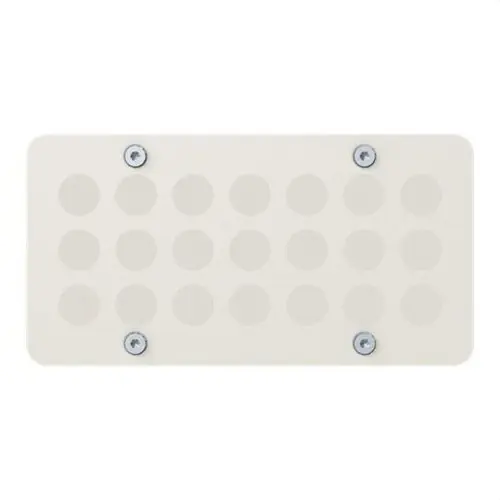 TAPA PASACABLE METÁLICA MECANIZADA CZF13 Oferta