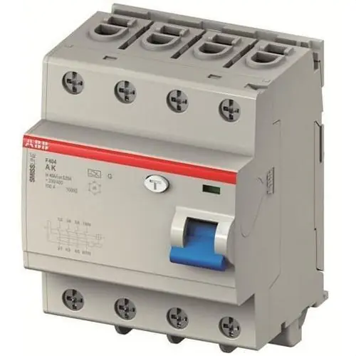 Descuento INTERRUPTOR DIFERENCIAL INDUSTRIAL SMISSLINE F404A-K40/0.1 AP-R