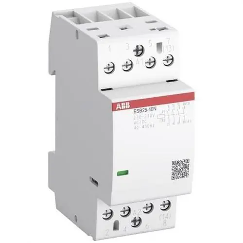 CONTACTOR ESB25-20N-01 2 NA 24V AC/DC Envío Gratis