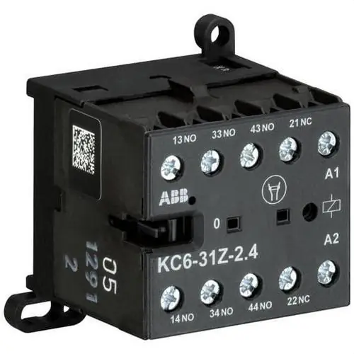 Imprescindible (Must-Have) MINICONTACTOR KC6-31Z AUXILIAR 17-32V CC TORNILLO 2.4W